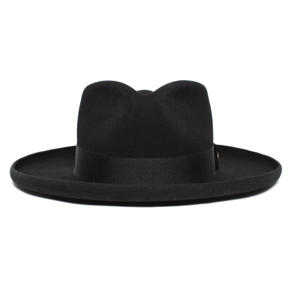 Goorin Bros Black Colonel Pierce Block 